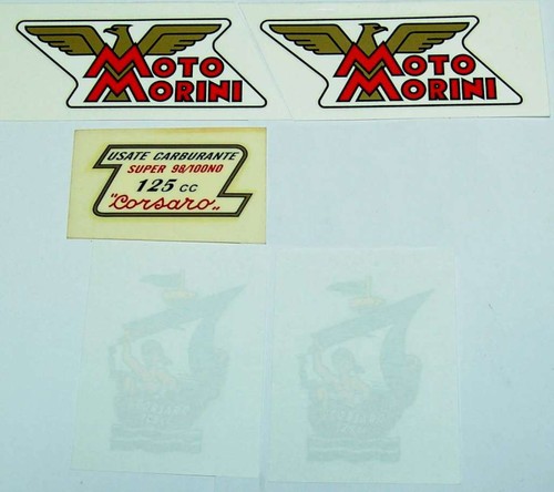 Dry decals kit stickers morini - stickers,